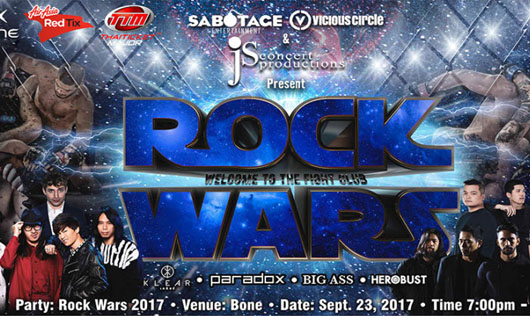 Rockwars - The Ultimate MMA Fight & Rock Concert Of the Year