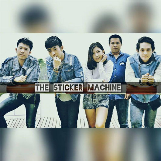 The sticker machine