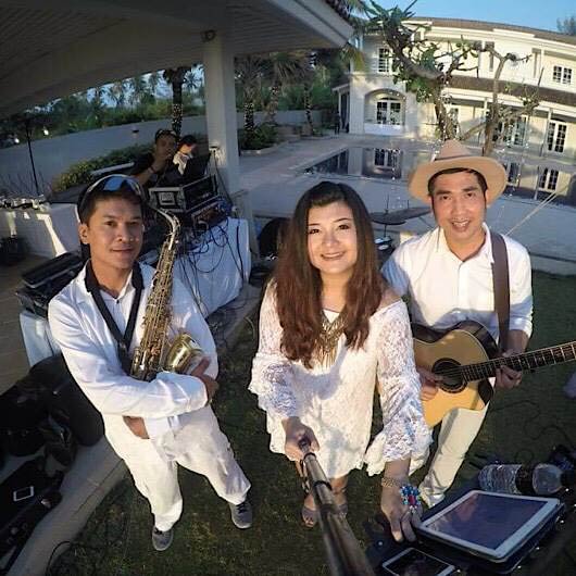 The ocean blue Phuket band