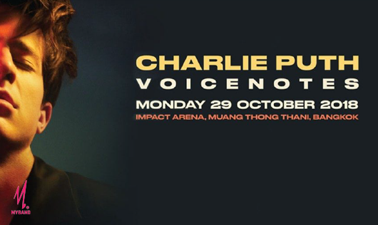 CHARLIE PUTH VOICENOTES WORLD TOUR 2018 LIVE IN BANGKOK