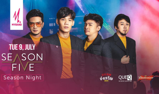 เตรียมมาสุข มาสนุกกับงาน Season five Season night by MYBAND 