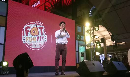 กัน นภัทร มอบความสุขในงานปันโปร FAT FUN FIT