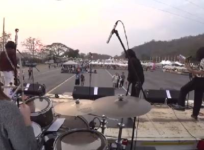 Blues Tape -ไม่รักได้ไง live @ Cheeze Carbootsale Festival 2020 Drum Cam