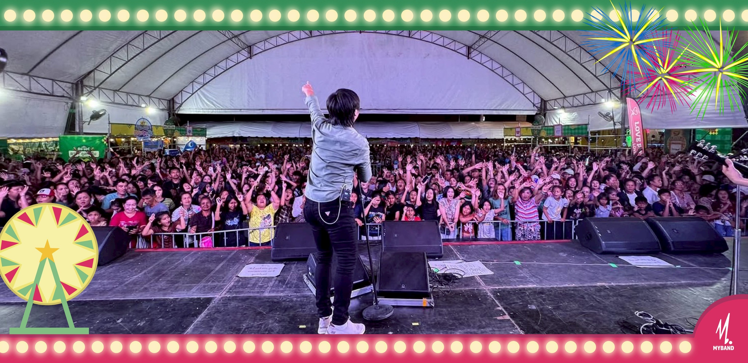 พลังล้นหลาม! คอนเสิร์ต “เบิ้ล 300” ฉลอง 20 ปี CJ MORE ที่ท่าชนะ สุราษฎร์ฯ